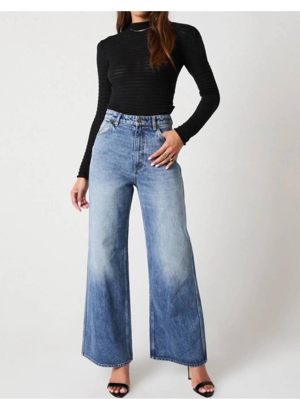 ROLLA'S High Rise Studio Flare Vintage Indigo